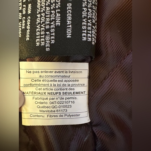 Cole Haan Signature Men's Wool Melton Stand Collar Jacket with Patch Pockets XL - Picture 9 of 14